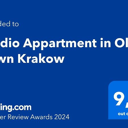Studio Appartment In Old Town 크라쿠프 외부 사진